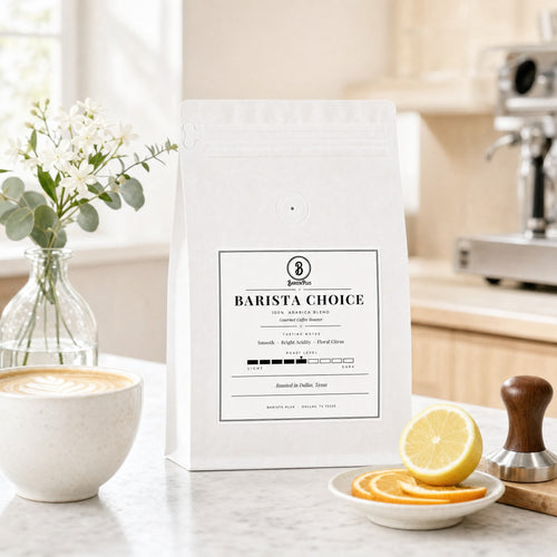 Barista Choice — styled bag shot
