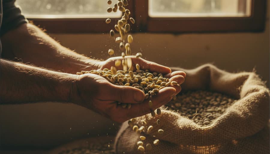 Colombia — green beans, Eastern Andes