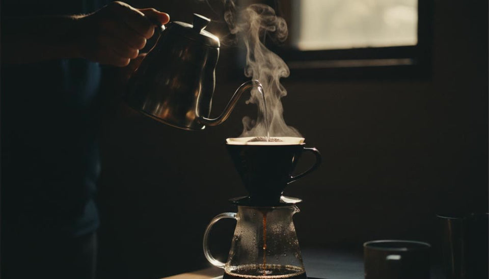 Pour over on the bar